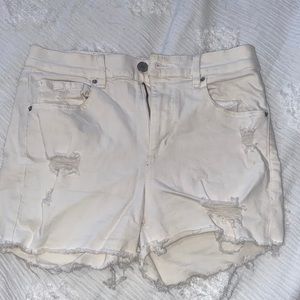 Garage white shorts
